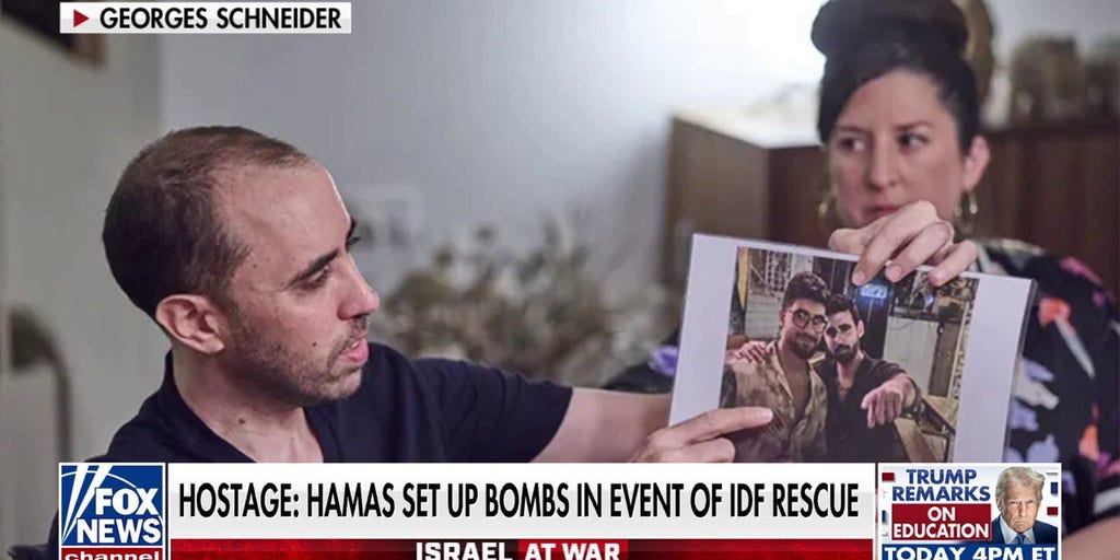 Former Israeli hostage details being shackled and starved by Hamas