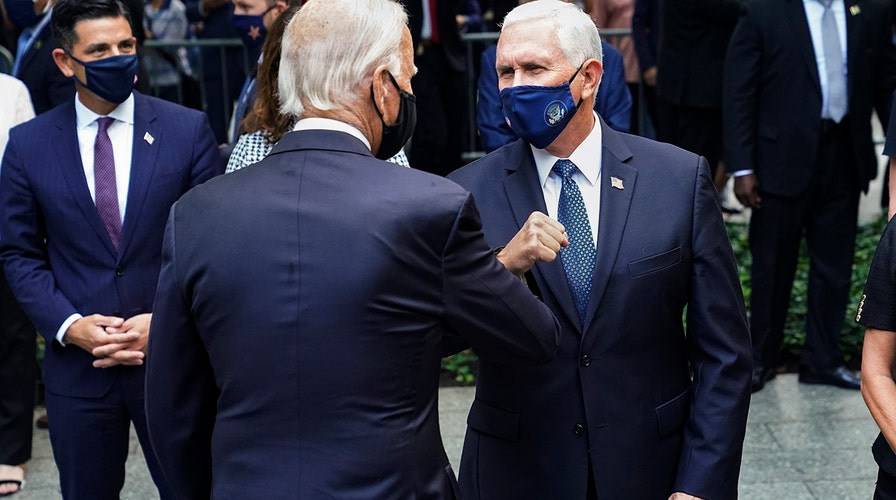 Pence, Biden pay respects to 9/11 victims at Ground Zero