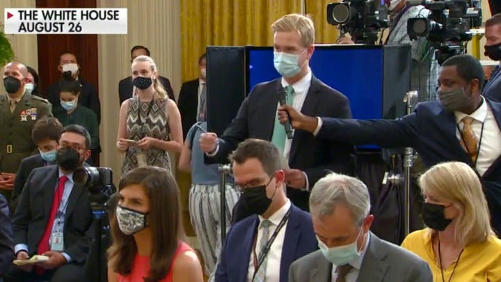 Joe Biden vs. Peter Doocy