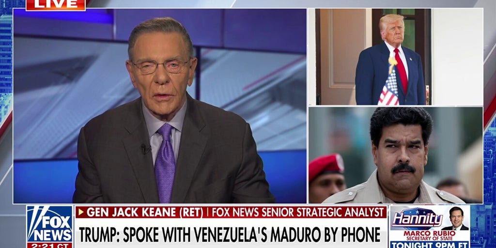 Gen Jack Keane: Trump is ‘dead serious’ about keeping drugs out, has ‘a lot of options’ with Maduro