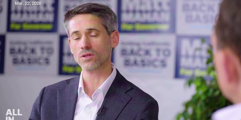 Matt Mahan says CA Dems need to 'wake up' or face a 'MAGA-like' movement