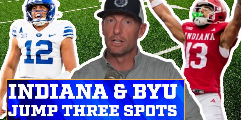 Indiana & BYU move up three spots in week 2 of CFP rankings | Joel Klatt Show