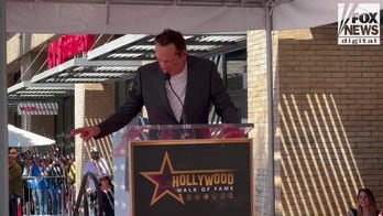 Vince Vaughn honored his wife and children during his Hollywood Walk of Fame speech