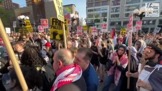 Protesters shout 'Israel will fall' amid massive Union Square demonstration in Manhattan - Fox News