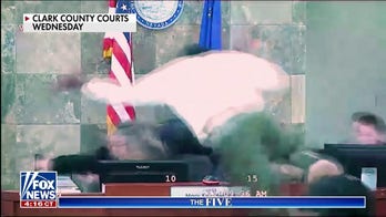 'The Five': Criminal flies through the air viciously attacking a judge