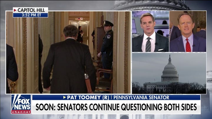 Pat Toomey reacts to impeachment Q&amp;A