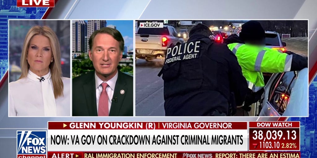 Glenn Youngkin praises 'law enforcement heroes' behind more than 500 arrests of 'violent criminals'