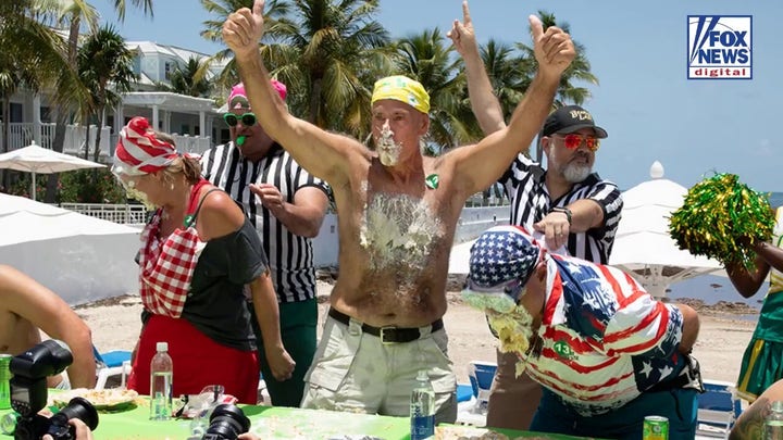 Florida Keys man captures first Key Lime Pie Eating Championship title