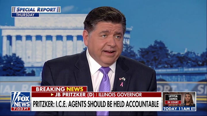 JB Pritzker's message to Chicago is ICE agents are the bad guys: Shannon Bream