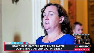 MSNBC panel asks if Katie Porter backlash shows 'double standard' in politics