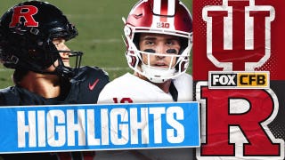 #6 Indiana Hoosiers vs Rutgers Scarlet Knights Highlights 🏈 FOX College Football