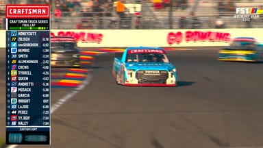 FINAL LAPS: Kaden Honeycutt picks up his first Truck Series win at the Bully Hill Vineyards 176 at The Glen in OT 🏁 NASCAR on FOX