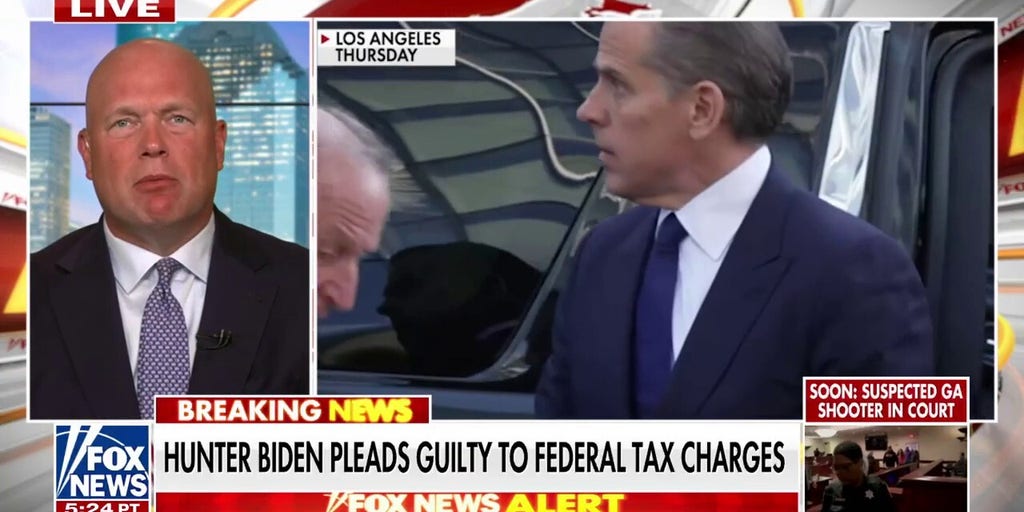 Matt Whitaker: 'There's no way' Hunter Biden faces jail time