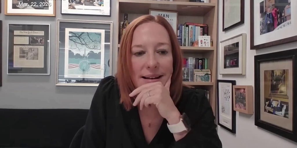 Jen Psaki complains Trump's frequent press talks make reporters 'giddy'