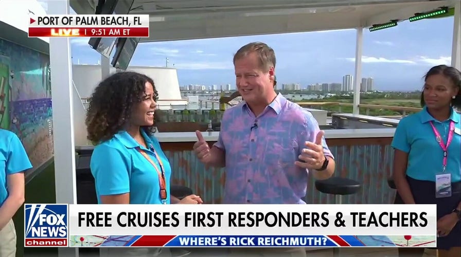 Rick Reichmuth learns to salsa dance aboard the 'Margaritaville at Sea'