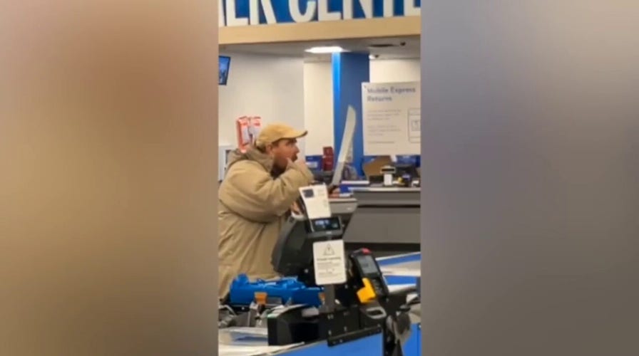Man seen wielding machete at Nebraska Walmart before arrest