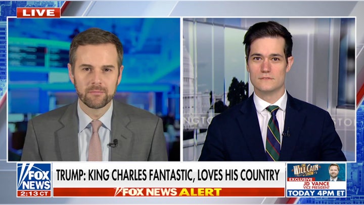 King Charles makes a historic visit to the White House