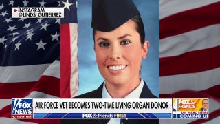 Air Force veteran undergoes 'brutal' process of becoming two-time living organ donor