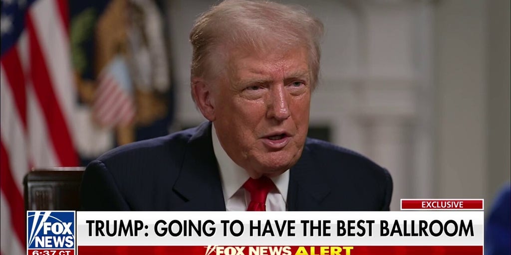 President Donald Trump: We're building one of the greatest ballrooms in the world