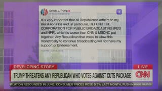 Dana Bash skips Trump's CNN insult while reading Truth Social post