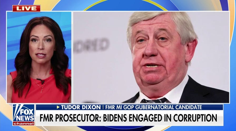 Tudor Dixon rips alleged Biden pay-for-play scheme involving Ukrainian: 'He's holding them hostage to this'