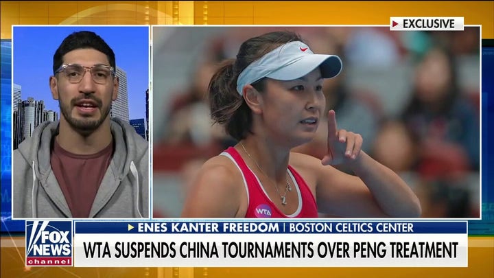 Enes Kanter Freedom urges US to hold China accountable over treatment of tennis star