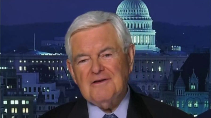 Gingrich rips Biden over 'peaceful invasion' at border