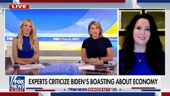 Former investment banker Carol Roth criticizes Biden for boasting about economy: 'Everything is worse off'