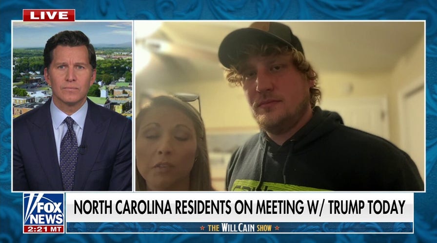 Hurricane Helene survivor who met with Trump says he felt ‘a lot of relief’ when meeting him