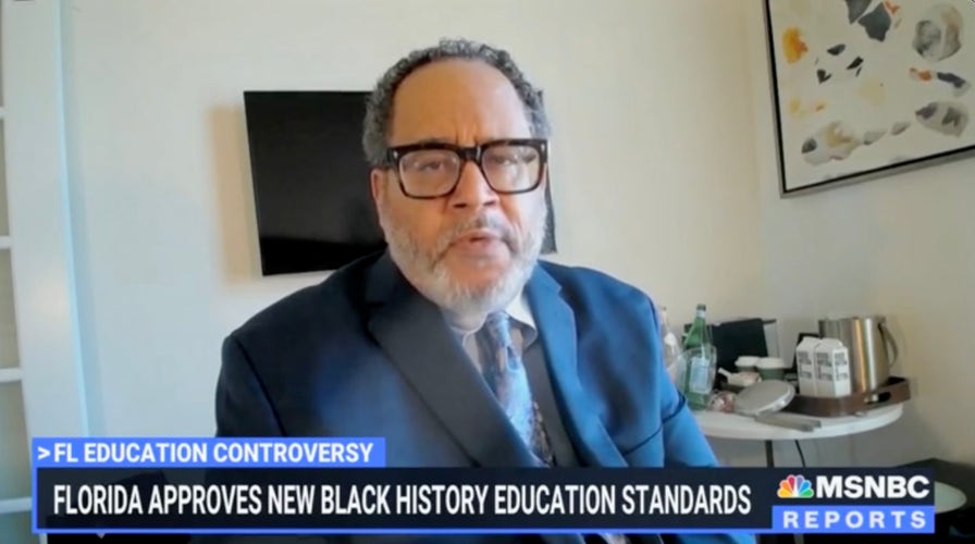 MSNBC guest calls Florida's standards on teaching African-American history 'akin' to defending the Holocaust