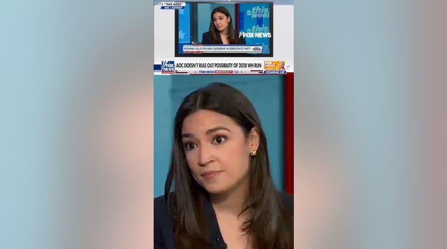 AOC REFUSES to rule out 2028 bid, Schumer challenge 