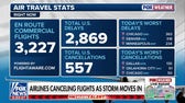 Travel experts estimate up to 15K flight delays due to incoming winter storm