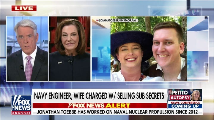 Navy engineer, wife accused of selling submarine info in peanut butter sandwich 