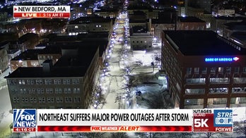Northeast blizzard causes massive power outages, flight cancellations