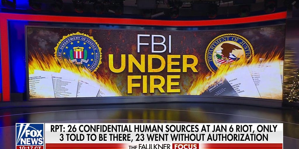 FBI under fire over Jan. 6: 26 confidential sources at riot, IG reports