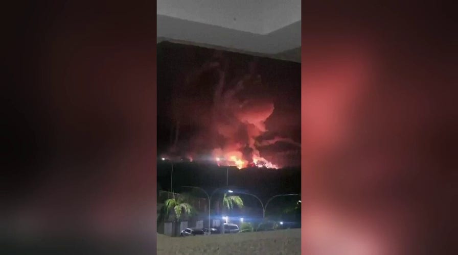 Explosions seen toward Higuerote airdrome successful Venezuela