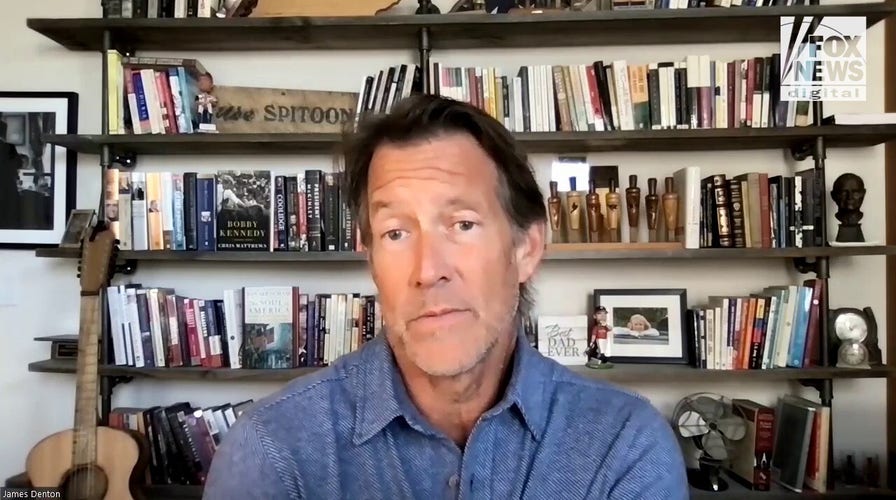 James Denton talks working with his son in his new Hallmark movie 'Perfect Harmony'