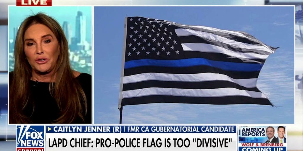 LAPD chief went 'woke on us big time,' pandered to far left in Thin Blue Line flag debate: Caitlyn Jenner - Vimarsana News
