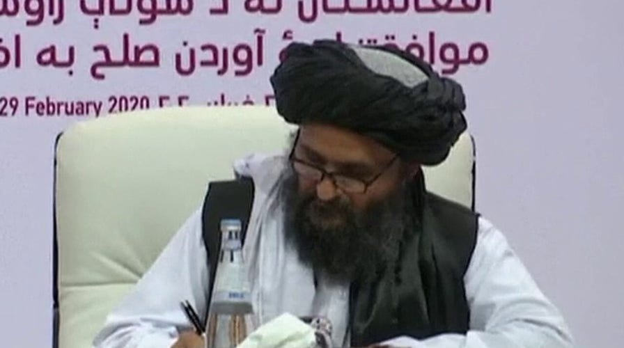 US launches defensive drone strike on Taliban days after signing peace deal