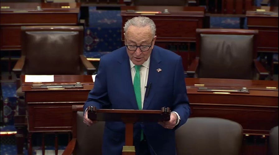 Schumer blasts Trump for saying 'Americans aren't against' the war in Iran