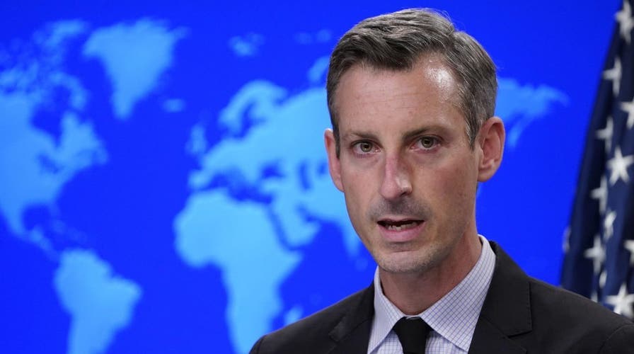 State Department spokesperson Ned Price holds a press briefing