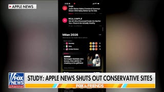 Apple News accused of having left-leaning bias