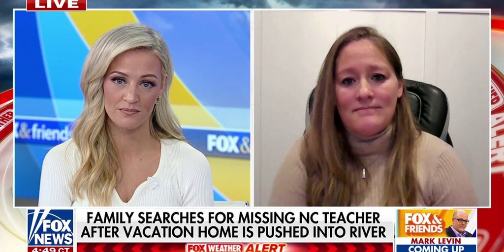 North Carolina teacher still missing after floodwaters swept away home, daughter says