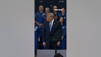 Trump presented with Artemis II crew jacket