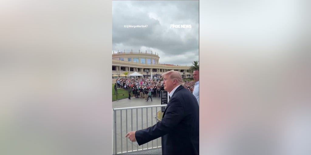 Trump greeted by ‘USA’ chants at Cadillac Championship