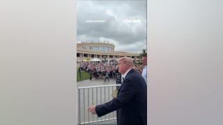 Trump greeted by ‘USA’ chants at Cadillac Championship