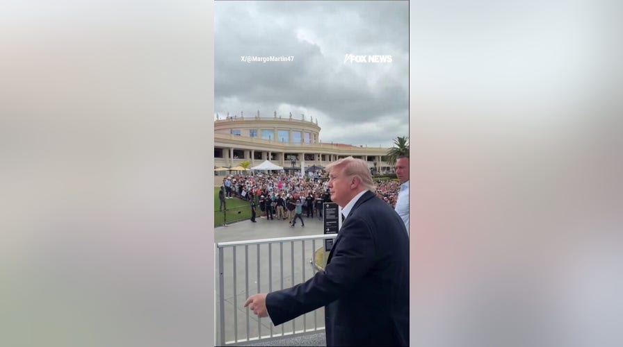 Trump greeted by ‘USA’ chants at Cadillac Championship