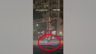 SEE IT: Delivery robot gets CRUSHED by oncoming train