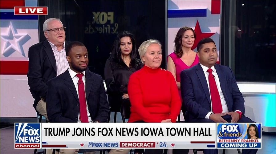 Voters react to Trump's Iowa town hall: He has a 'clear path forward'