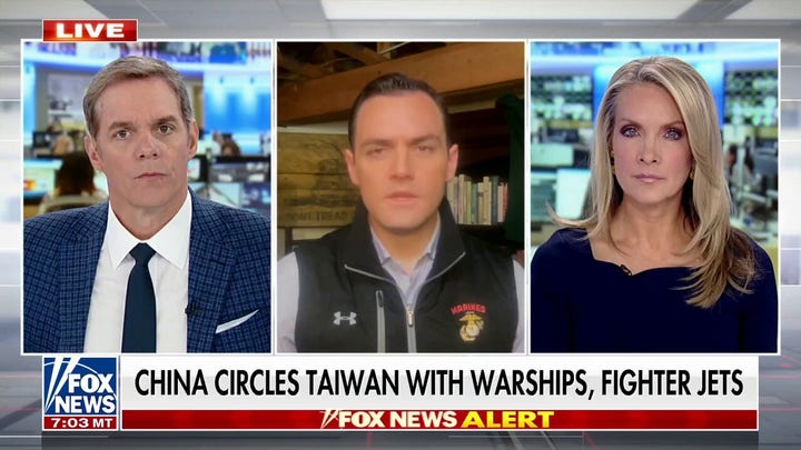 Rep. Mike Gallagher says US should 'not be intimidated' as Chinese military circles Taiwan